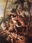 Nicolas Poussin Pan and Syrinx oil painting picture wholesale